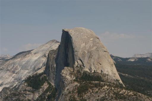 Half Dome seen from Glacier Point.